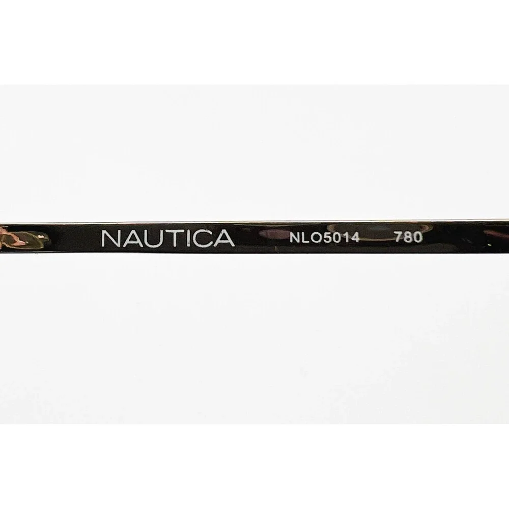 Nautica Eyeglasses Mens Rose Gold Aviator NLO5014 780 54-17-140